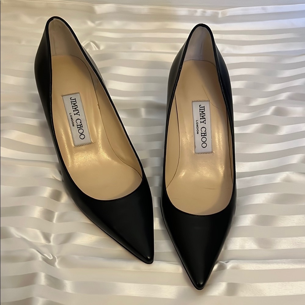 Jimmy Choo Black Romy Women's Pumps